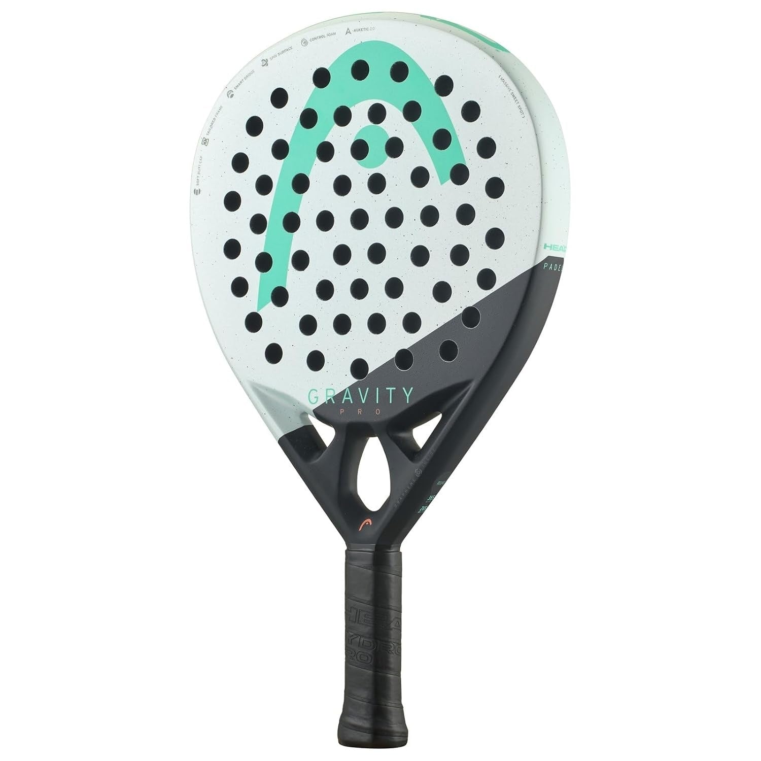 Control Racquets Head Gravity Pro 2024 Padel Racquet 365g | Round Shape Control Racket ...