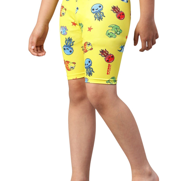 Vector X Bloomer Kids Swimming Jammers – Assorted Colors, Stretchable Quick Dry Swim Shorts for Boys