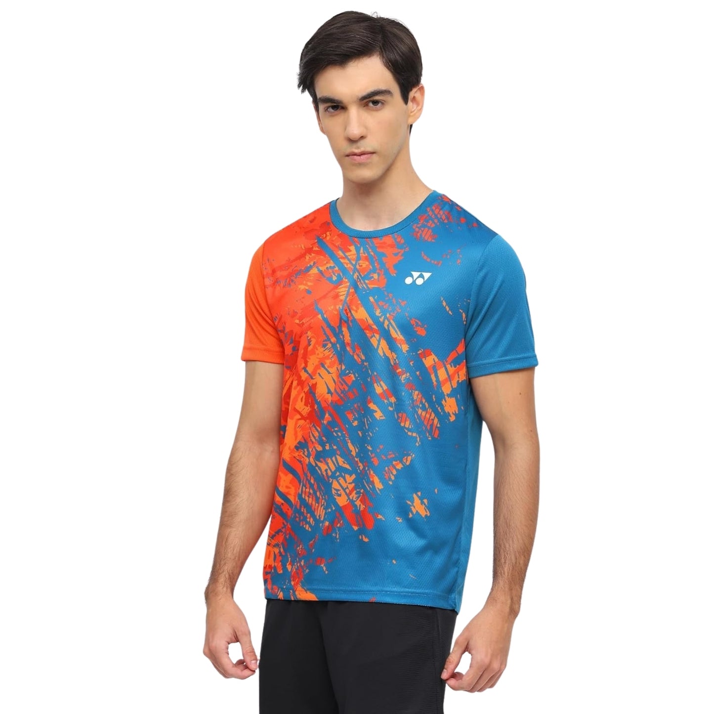 Yonex 2965 Men’s Round Neck T‑Shirt – TruDry Quick‑Dry Polyester Essentia 3 Badminton/Tennis Tee - Best Price online Prokicksports.com