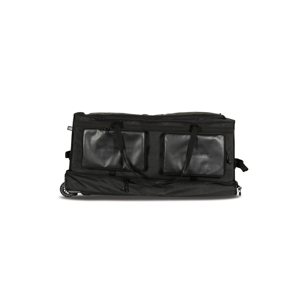 SG KLR Trunk Player Wheelie Cricket Kit Bag Large | Trolley Style Cricket Gear Bag with Wheels & Pull Handle | Heavy Duty Kit Bag – Black - Best Price online Prokicksports.com