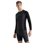 Speedo AM Performance Printed Swimactive Long Sleeve Suntop – Men UV Protection Swim Top, Quick Dry Stretch Rashguard, True Navy Blue/Cobalt Pop - Best Price online Prokicksports.com