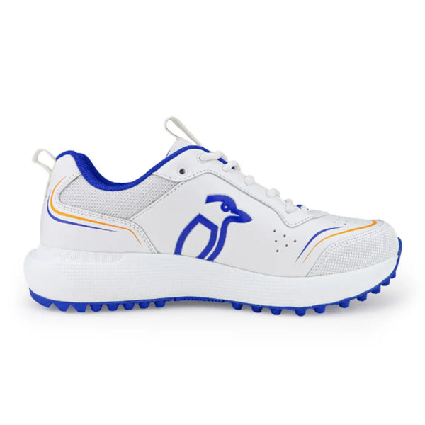 Kookaburra Pro 3.2 Rubber Cricket Shoes – Blue/White | Comfortable & Grip-Ready on the Field