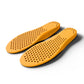 HUNDRED Vent Comfort Insoles, Black/Orange | Breathable Honeycomb Cushion Insole with Shock Absorption & Arch Support - Best Price online Prokicksports.com