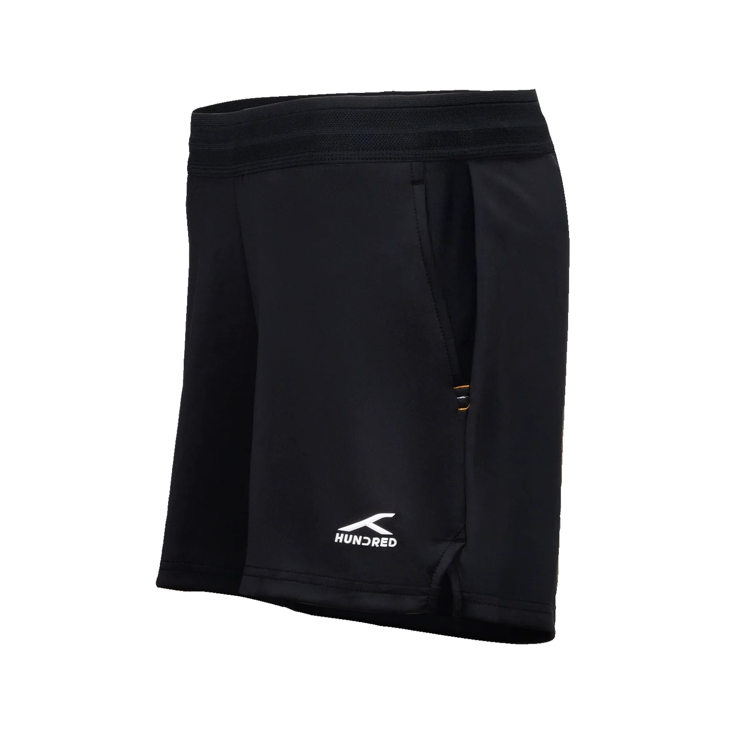 Hundred HBBS-5M274-1 Men’s Shorts, Black | Lightweight Polyester Fabric with Breathable Fit & Multi-Sport Comfort - Best Price online Prokicksports.com