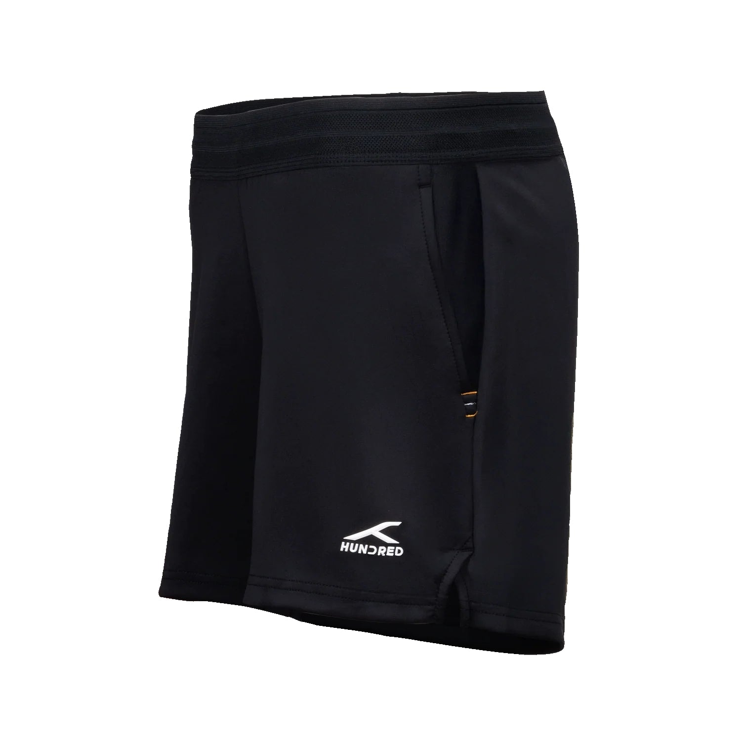 Hundred HBBS-5M274-1 Men’s Shorts, Black | Lightweight Polyester Fabric with Breathable Fit & Multi-Sport Comfort - Best Price online Prokicksports.com