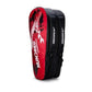 Hundred Sonic Pack Badminton Kitbag – Black/Red | Spacious & Durable Gear Bag for Badminton Players - Best Price online Prokicksports.com