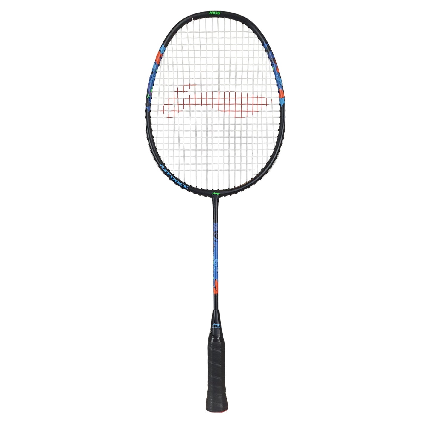 Li-Ning AX Force Kids Strung Badminton Racquet – Black/Blue (G6) | Lightweight Junior Racquet with Flexible Shaft & Durable Build - Best Price online Prokicksports.com