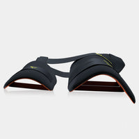 Woodpecker Armour X Right Hand Cricket Thigh Guard Black 3-Strap Lightweight Extra Hip Protection Lycra Polyester - Best Price online Prokicksports.com