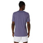 ASICS Men Court Graphic Tee Roundneck T-Shirt – Greyish Purple/Nova Orange | Breathable Sports Graphic Tee - Best Price online Prokicksports.com