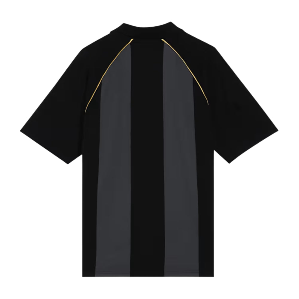 PUMA x RCB Striper Polo II Polo T-Shirt for Men | Classic Collar with Button Placket, Knitted Fabric & Official RCB Branding - Best Price online Prokicksports.com