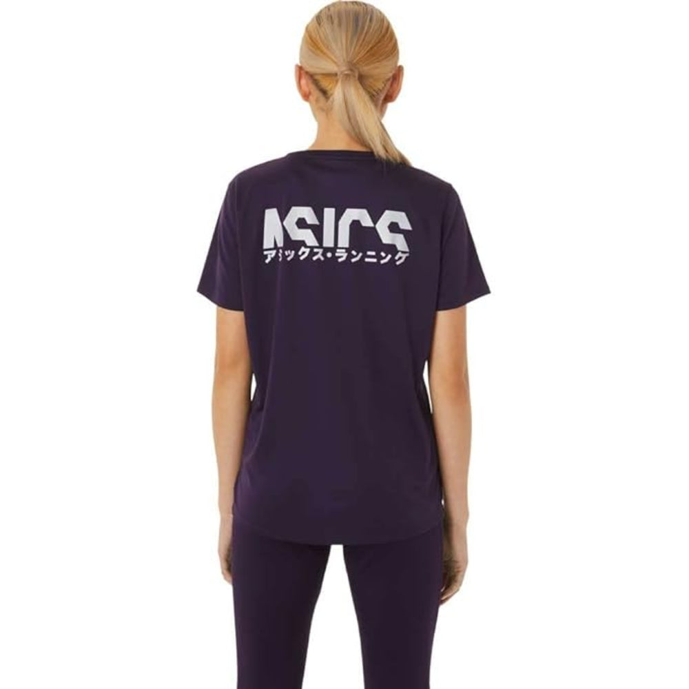 ASICS Katakana SS Top for Female | Lightweight Running T-Shirt with Quick-Dry Fabric & Breathable Comfort - Best Price online Prokicksports.com