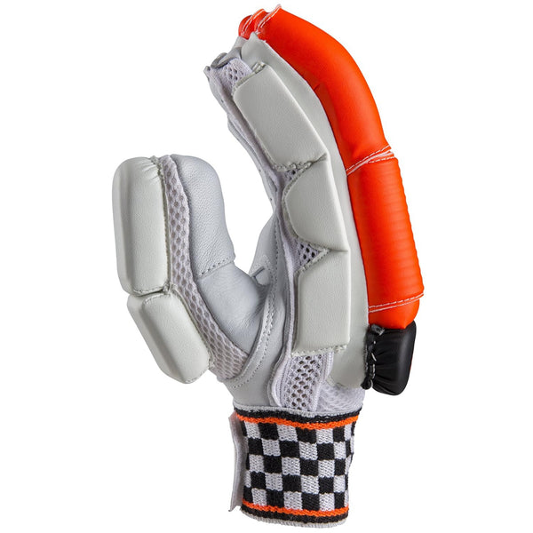 Gray Nicolls GN6 Elite Right Hand Batting Gloves – Men’s | Pro-Level Protection with Fibre Shield & Premium Leather Palm