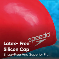 Speedo Moulded Silicone – Junior Swimming Cap - Best Price online Prokicksports.com