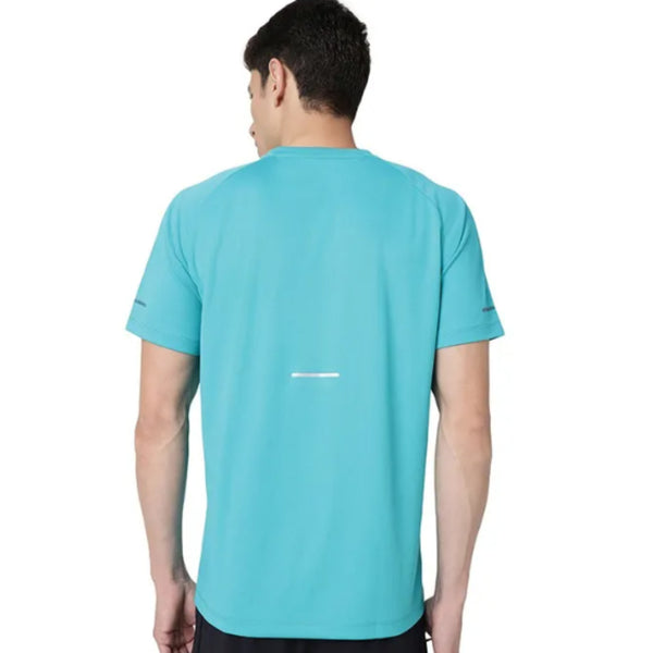 ASICS Raglan Curved Seam SS Top for Men | Round Neck Sports T-Shirt