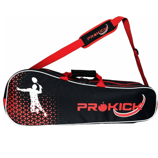 Prokick Badminton Kitbag With Double Zipper Compartments | Spacious & Organized Gear Bag for Badminton Players