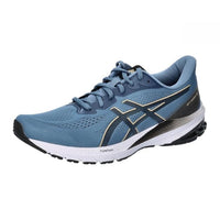 ASICS GT-1000 12 Running Shoes for Men – Storm Blue/Dune | Stability & Everyday Comfort - Best Price online Prokicksports.com
