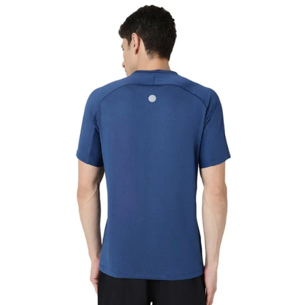 ASICS Curve Reflective SS Top for Men | Round Neck Reflective Sports T-Shirt