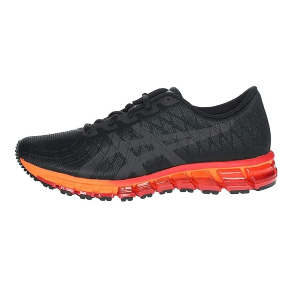ASICS GEL-QUANTUM 180 4 Running Shoes for Men – Black/Classic Red | Cushioning & Performance