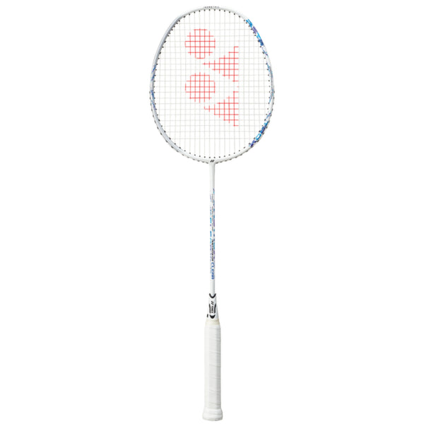 Yonex Astrox 02 Clear Strung Badminton Racquet – 4U4 (White/Blue) | Head-Heavy Power with Flexible Shaft & ISOMETRIC Frame