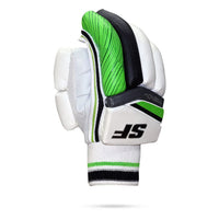 SF Trendy Right Hand Batting Gloves Green/Black | Premium Cricket Gloves for Superior Grip, Comfort & Protection | Lightweight, Durable & Stylish Design - Best Price online Prokicksports.com