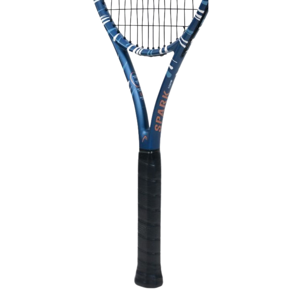 Head MX Spark Comp Petrol Strung Tennis Racquet (Grip 3 - 4 3/8), Navy | Lightweight 270g Racquet for Intermediate Players - Best Price online Prokicksports.com