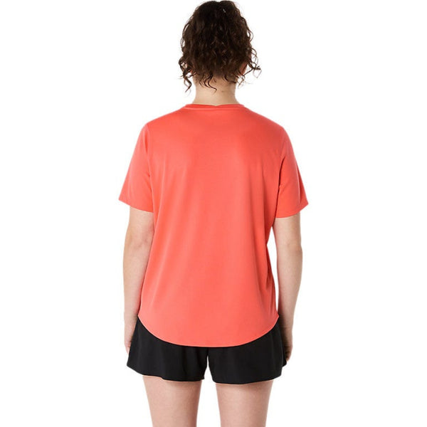 ASICS SILVER SS TOP for Women | Lightweight Quick-Dry Running T-Shirt with Breathable Fabric & Reflective Details