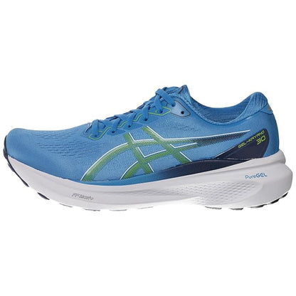 ASICS GEL-KAYANO 30 Running Shoes for Men | Stability Support | 4D GUIDANCE System | Waterscape/Electric Lime | Overpronation Control - Best Price online Prokicksports.com
