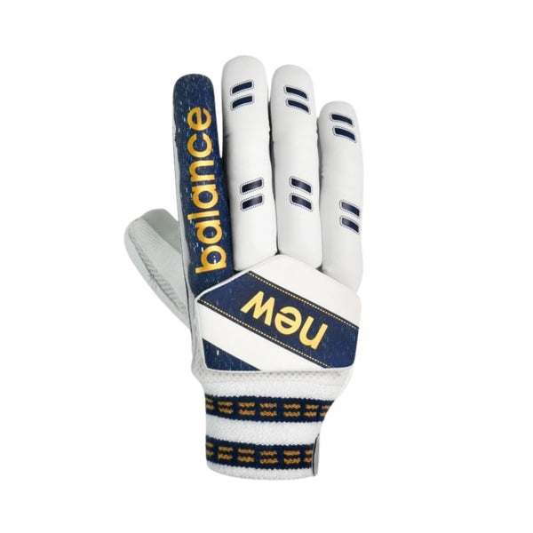 New Balance DC 3i Right Hand Batting Gloves – Men’s | Lightweight Comfort with PU Finger Rolls & Dual Foam Protection