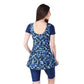 TYR Makai Women’s Frocksuit – Blue/Black | Stylish One-Piece Swimsuit with Comfortable Fit & Chlorine Resistance - Best Price online Prokicksports.com