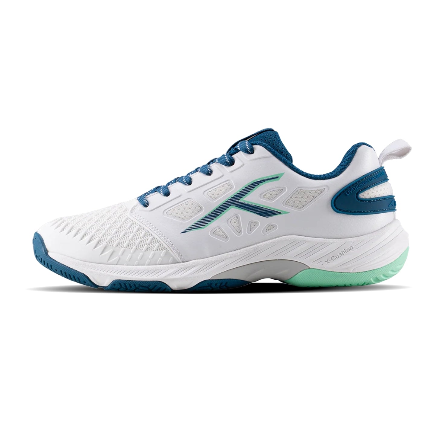 Hundred Hypercourt Badminton Shoes | Lightweight Indoor Court Shoes with Superior Grip & Cushioning | Professional Badminton Footwear - Best Price online Prokicksports.com