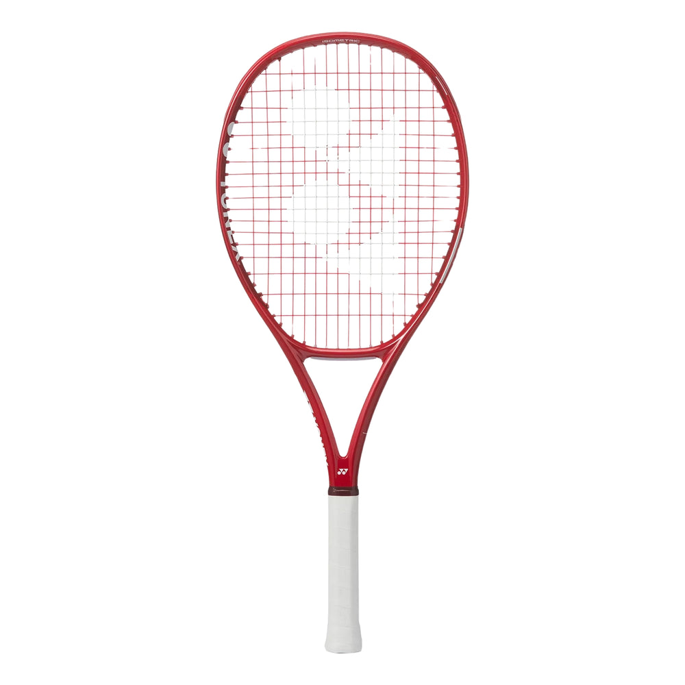Yonex VCore 26 Strung Tennis Racquet, Ruby Red (G04) - 235 Grams | Junior Spin Racquet with Isometric Head & Lightweight Control - Best Price online Prokicksports.com