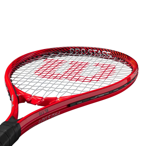 Wilson Pro Staff Precision XL 110 Strung Tennis Racquet – 309g Lightweight Power Racquet with Extended Length & Graphite Composite Frame for Control and Stability