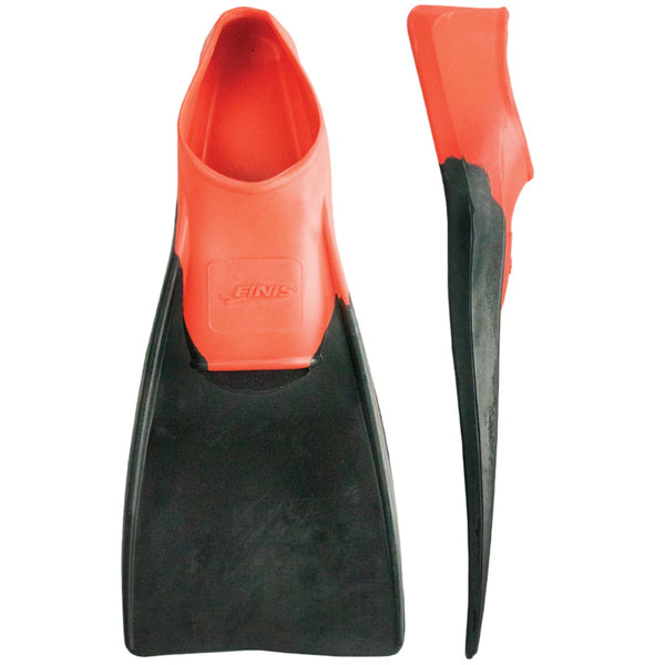 FINIS Long Floating Fins – Swim Training Fins with Buoyant Rubber Design, Improves Kick Technique, Leg Strength & Speed for Swimming Practice