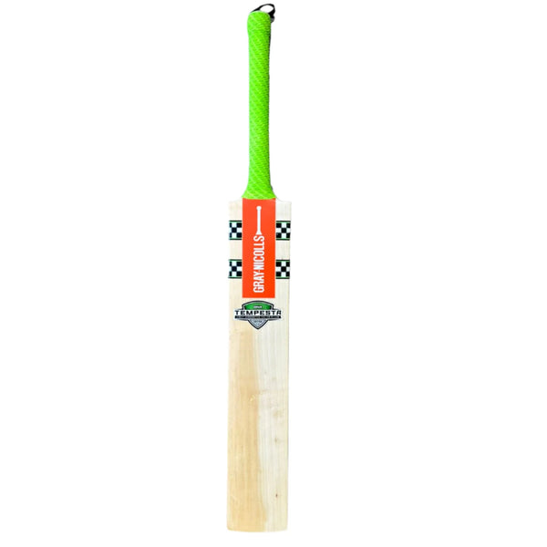 Gray Nicolls GN4 Tempesta English Willow Cricket Bat - SH | Premium Grade Willow with Thick Edges, Mid Sweet Spot & Professional Performance