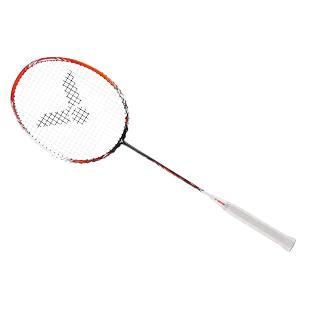 Victor Thruster Ryuga Badminton Racquet (5U5, Orange White) – Power & Precision for Advanced Players - Best Price online Prokicksports.com