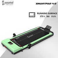 Cockatoo SmartPad 4.0HP Foldable Treadmill | Powerful Home Fitness Treadmill with Smart Features | Compact & Durable Design - Best Price online Prokicksports.com