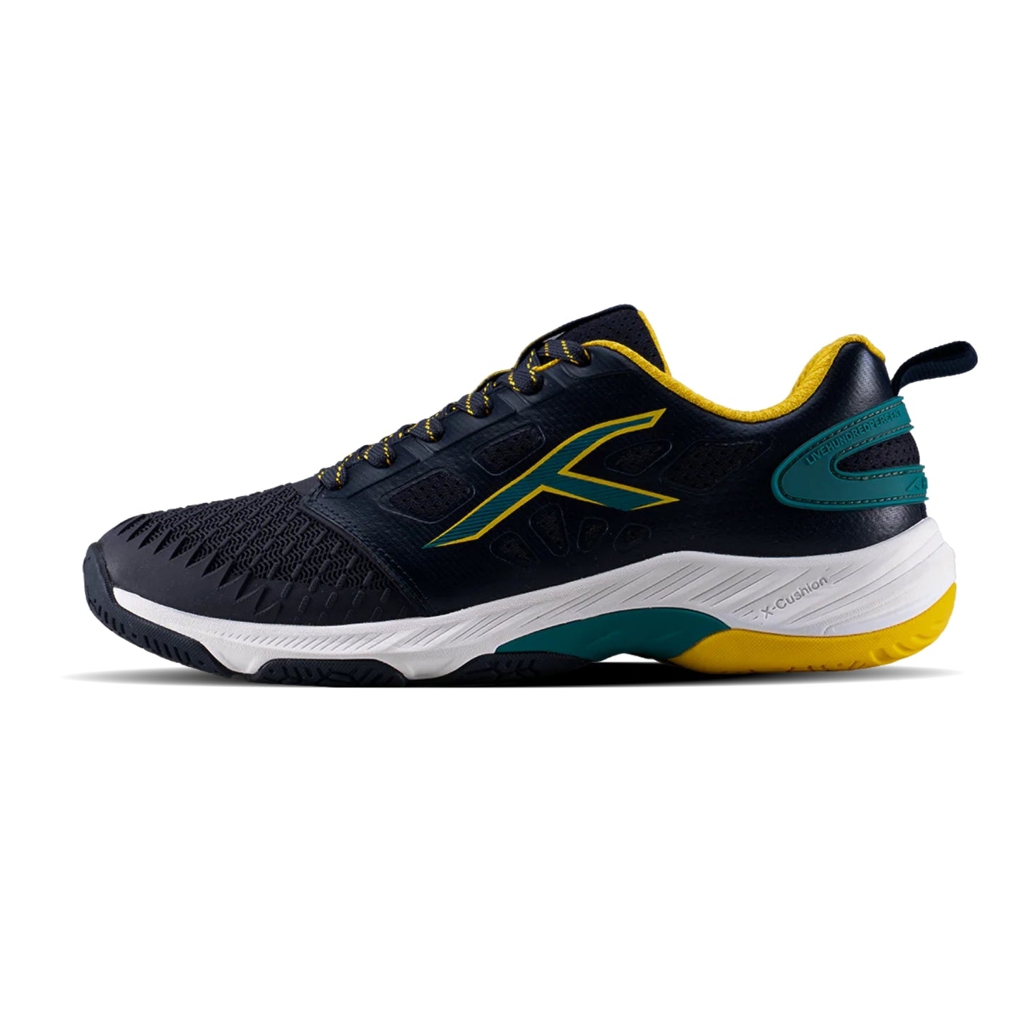 Hundred Hypercourt Badminton Shoes | Lightweight Indoor Court Shoes with Superior Grip & Cushioning | Professional Badminton Footwear - Best Price online Prokicksports.com