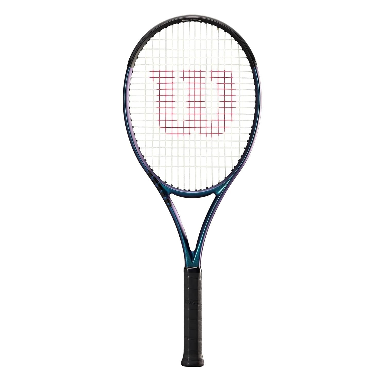 Wilson Ultra 100UL V4.0 FRM 2 Tennis Racquet (Grip 2: 4 1/4) – 260 Grams | 100 sq.in Head, 16x19 String Pattern, FORTYFIVE° Tech, Sweet Spot Channel, 33cm Balance | Ultra-Lightweight Power & Comfort - Best Price online Prokicksports.com