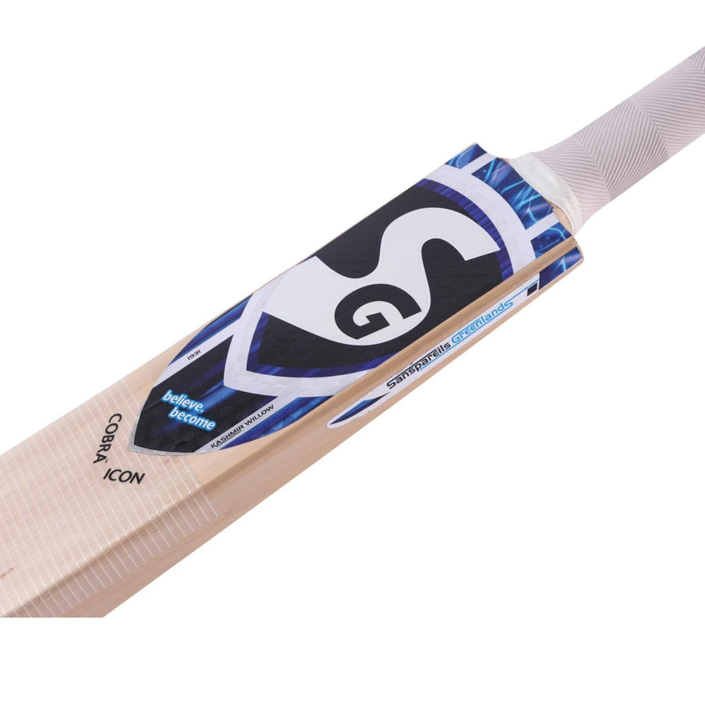 SG Cobra Icon Cricket Bat | Kashmir Willow | SH Size (Short Handle) Bat | Ideal for Aspiring Players - Best Price online Prokicksports.com