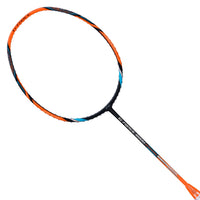 Li-Ning G-Force 8800 Extra Strong Strung Badminton Racquet 3U6 | Head-Heavy Carbon Frame with Dynamic Optimum Frame & 35 lbs Tension for Power Play (Black/Bright Orange) - Best Price online Prokicksports.com