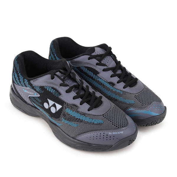 Yonex V200-i Men's Badminton Shoes – Tru Cushion, Tru Shape, Non-Marking Sole, Radial Blade Grip, Lightweight Sports Footwear