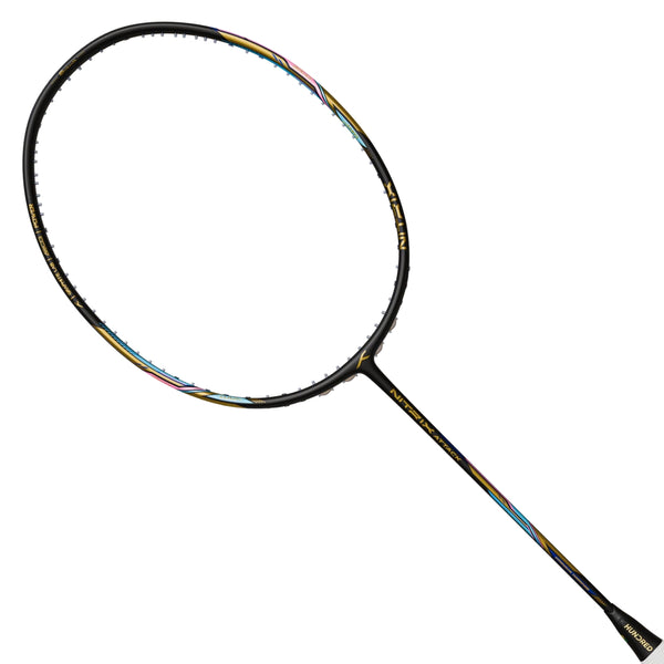 HUNDRED Nitrix Attack Unstrung Badminton Racquet | Head-Heavy Power Frame with Carbon Fibre Build | Aggressive Attack Series