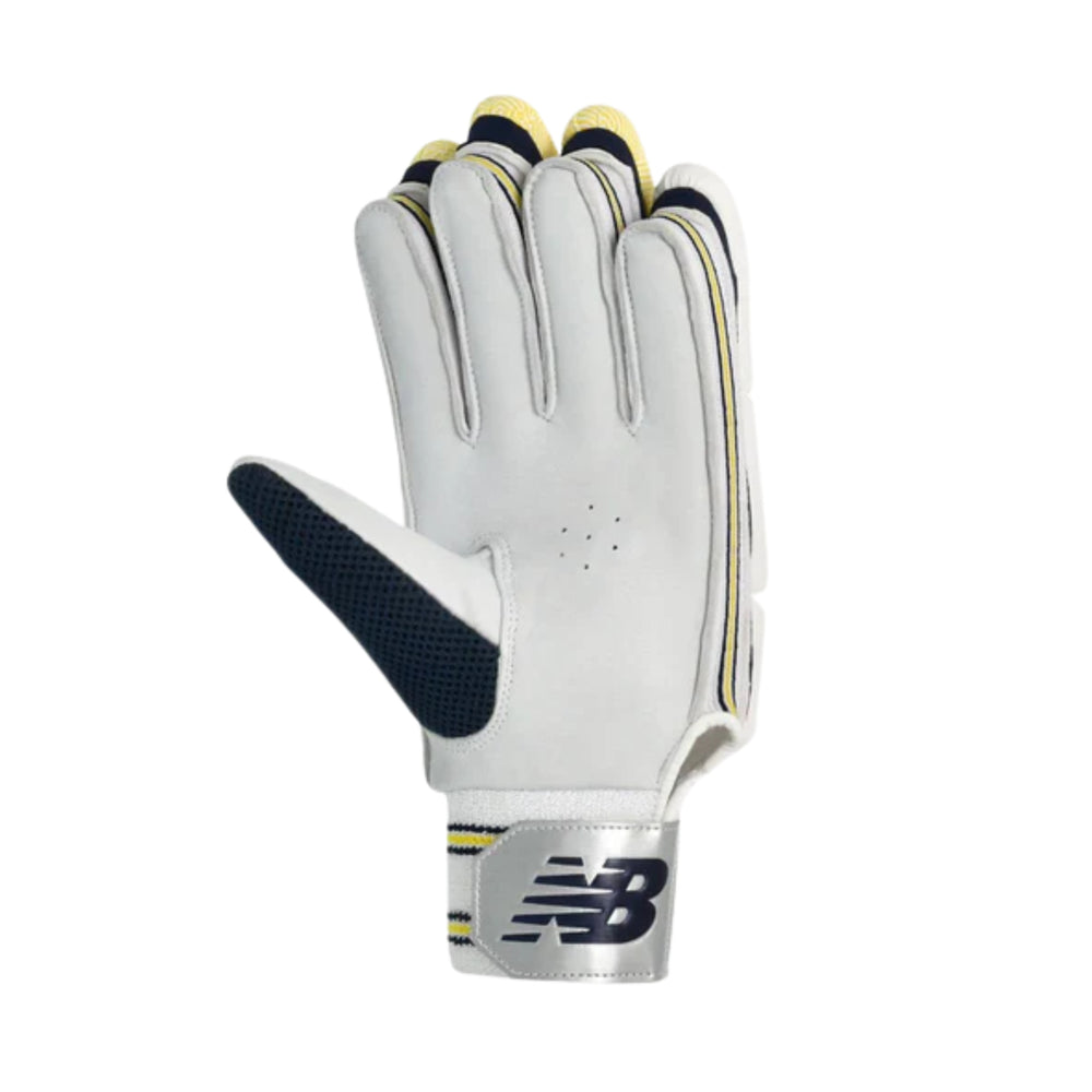 New Balance Burn 6i Right Hand Batting Gloves – Men’s | Lightweight Protection with PU Finger Rolls & Leather Palm Grip - Best Price online Prokicksports.com