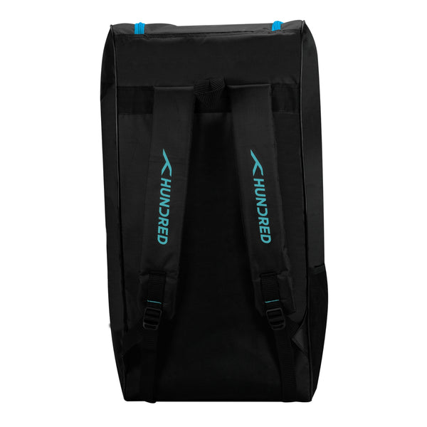 HUNDRED Pitch Cricket Kit Bag – Durable Cricket Gear Bag– Spacious Cricket Duffle Bag with Bat Compartment, Shoe Pocket & Durable Zippers for Practice and Match Travel