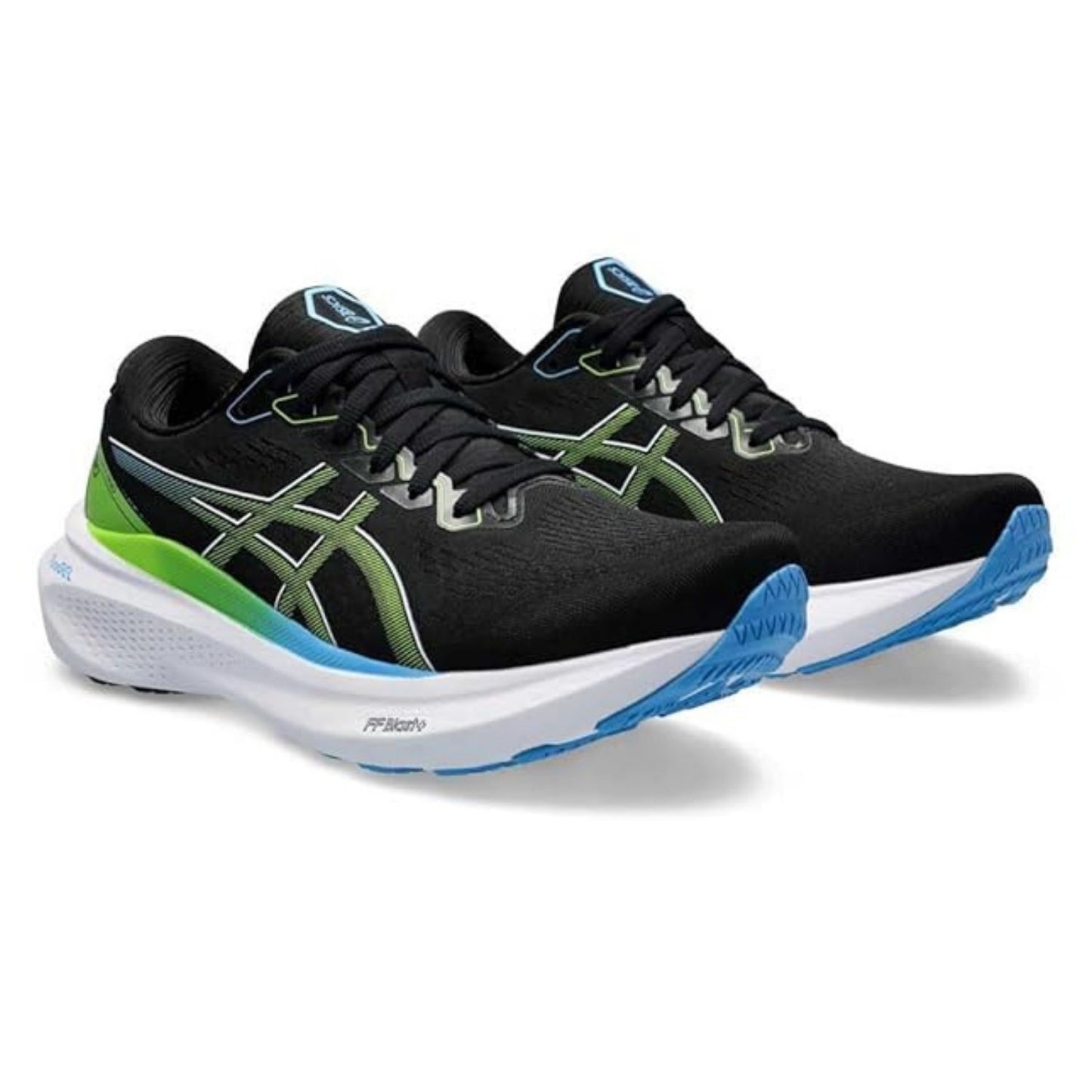 ASICS GEL-KAYANO 30 Running Shoes for Men | Stability Support | 4D GUIDANCE System | Waterscape/Electric Lime | Overpronation Control - Best Price online Prokicksports.com