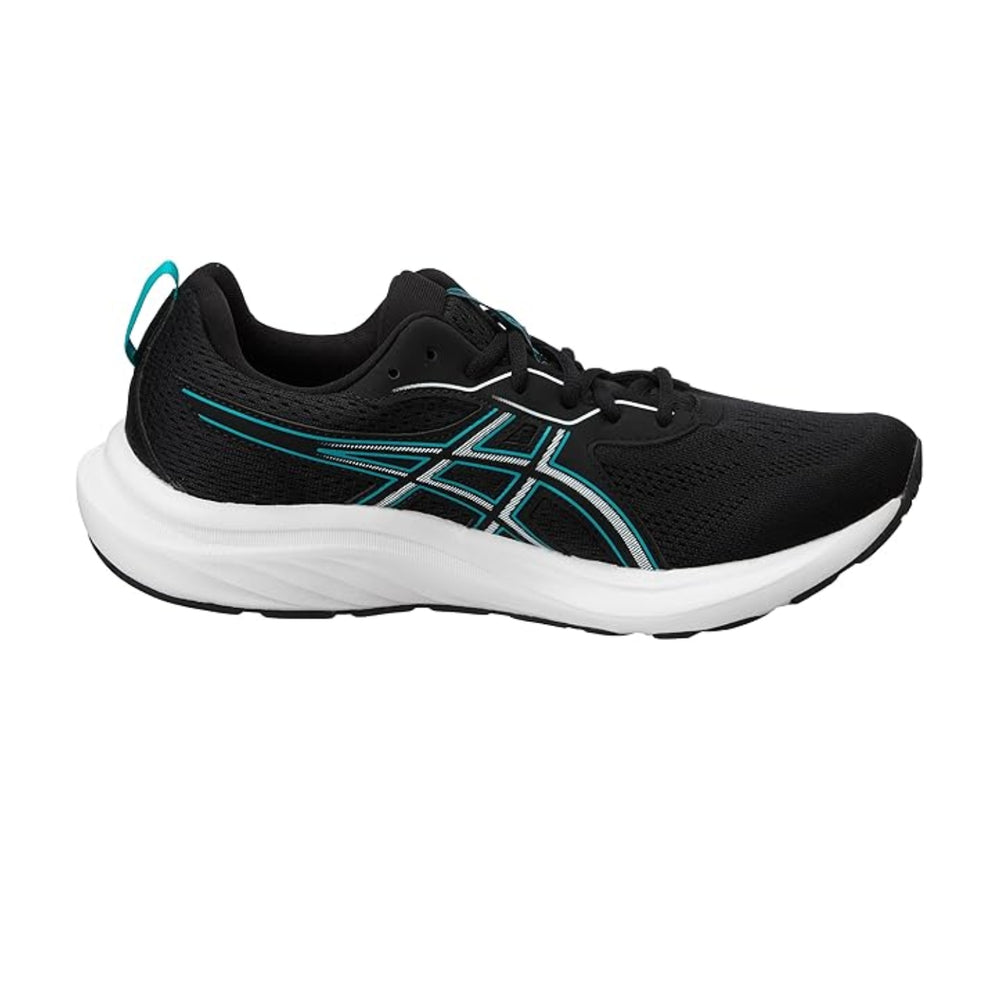 ASICS GEL-CONTEND 3 Running Shoes (M) BLACK/WAVE TEAL | Comfortable Everyday Running with GEL Cushioning | Beginner to Daily Training Runner - Best Price online Prokicksports.com