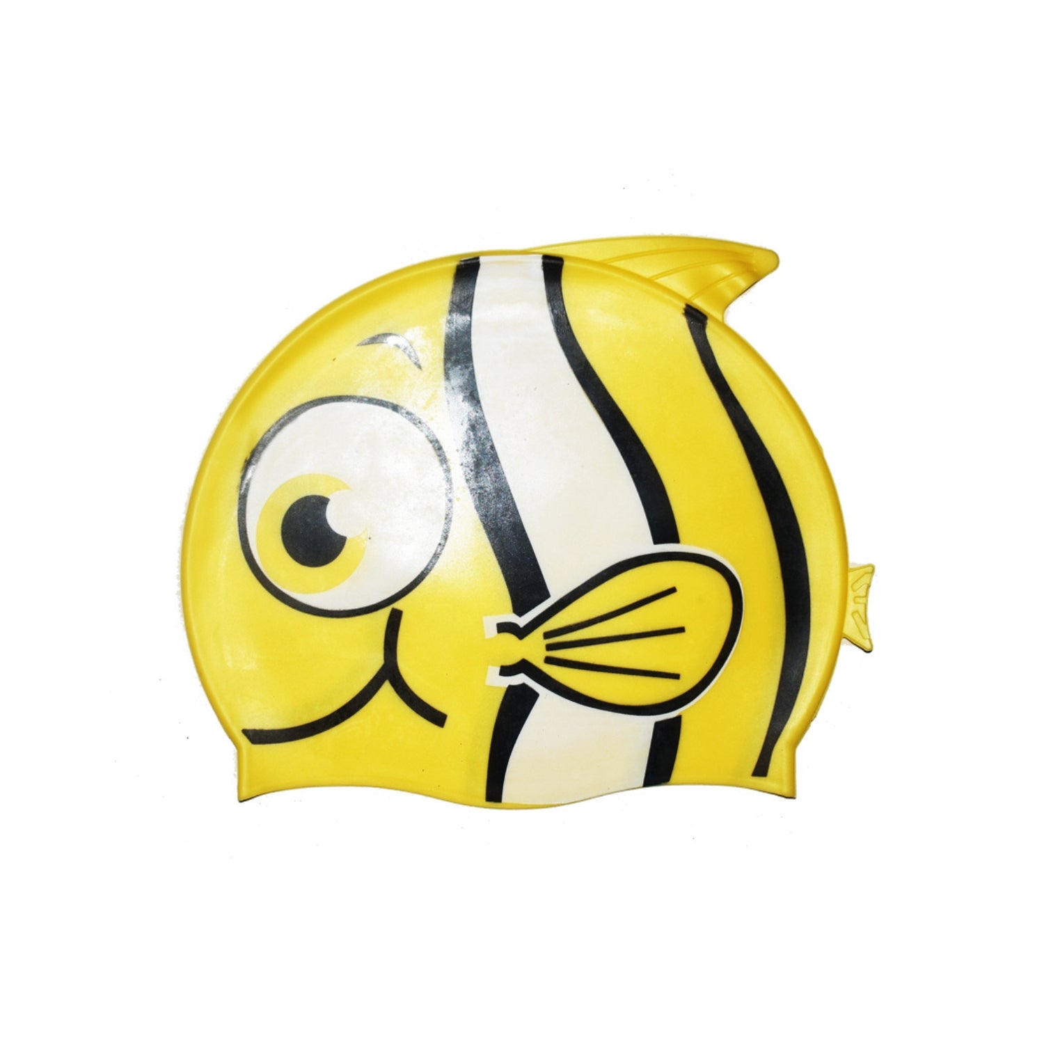Airavat Children Swimming Cap | Soft Silicone Kids Swim Cap | Waterproof, Stretchable & Comfortable | Protects Hair & Ears | Ideal for Boys & Girls Swimming - Best Price online Prokicksports.com