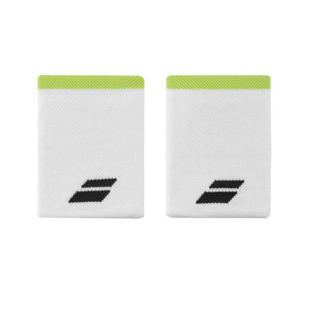Babolat Logo Jumbo Wristband | Extra-Thick Sweat-Absorbing Wrist Support for Court Sports - Best Price online Prokicksports.com