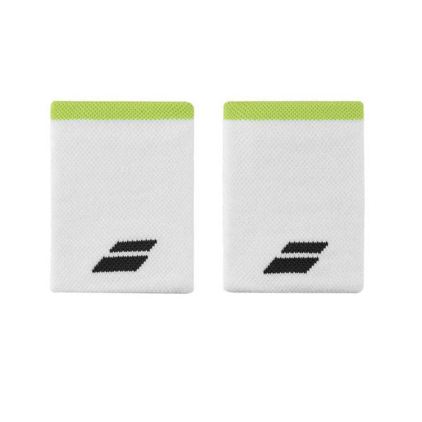 Babolat Logo Jumbo Wristband | Extra-Thick Sweat-Absorbing Wrist Support for Court Sports