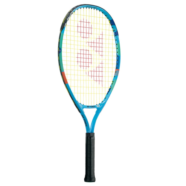 Yonex JR 23 Strung Tennis Racquet – Junior Lightweight Aluminium Frame with ISOMETRIC Head Shape for Beginners (Ocean Blue, 200g, G3 6 3/8)